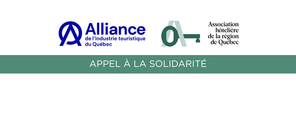 L’industrie touristique lance un appel à la solidarité