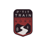 Parc linéaire le P'tit Train du Nord logo Plein air  hotellerie emploi